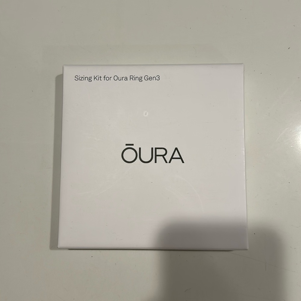 Oura Ring Gen 3 sizing kit